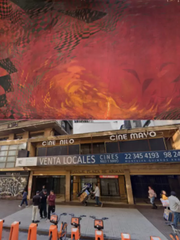 CDE se querella por destrucción de mural de Nemesio Antúnez tras incendio de bodega en Plaza de Armas