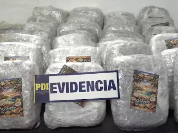 Incautación de drogas en Renca