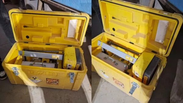 densímetro nuclear robado