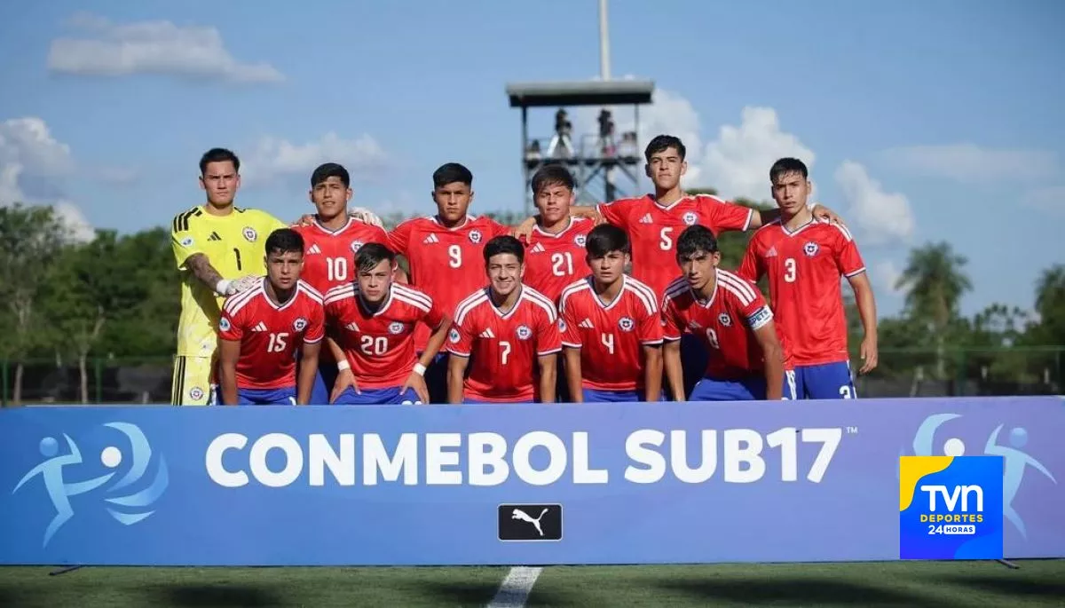 Chile cayó ante Uruguay y así quedó la tabla de posiciones del Sudamericano Sub 17