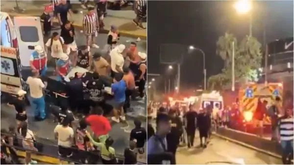 Incidente en estadio Alianza Lima