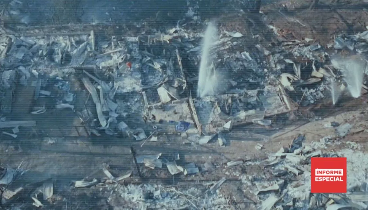 Víctimas de megaincendio acusan falta de terapia sicológica