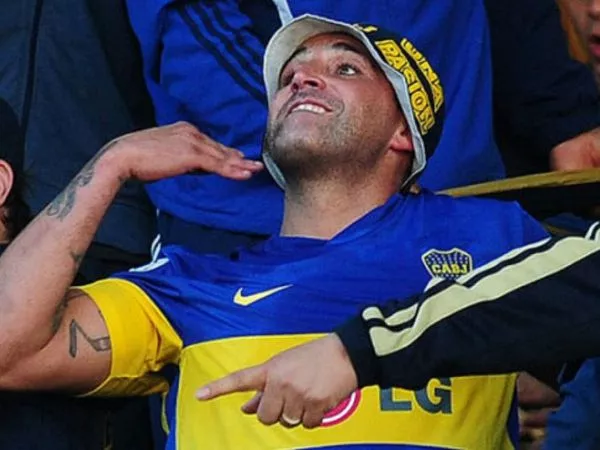 Mauro Martín, lider de la barra brava de Boca Juniors