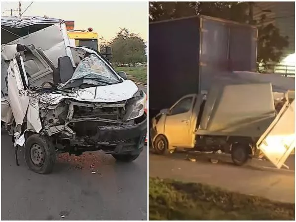 Una persona herida tras choque de camión contra un contenedor de carga en San Bernardo