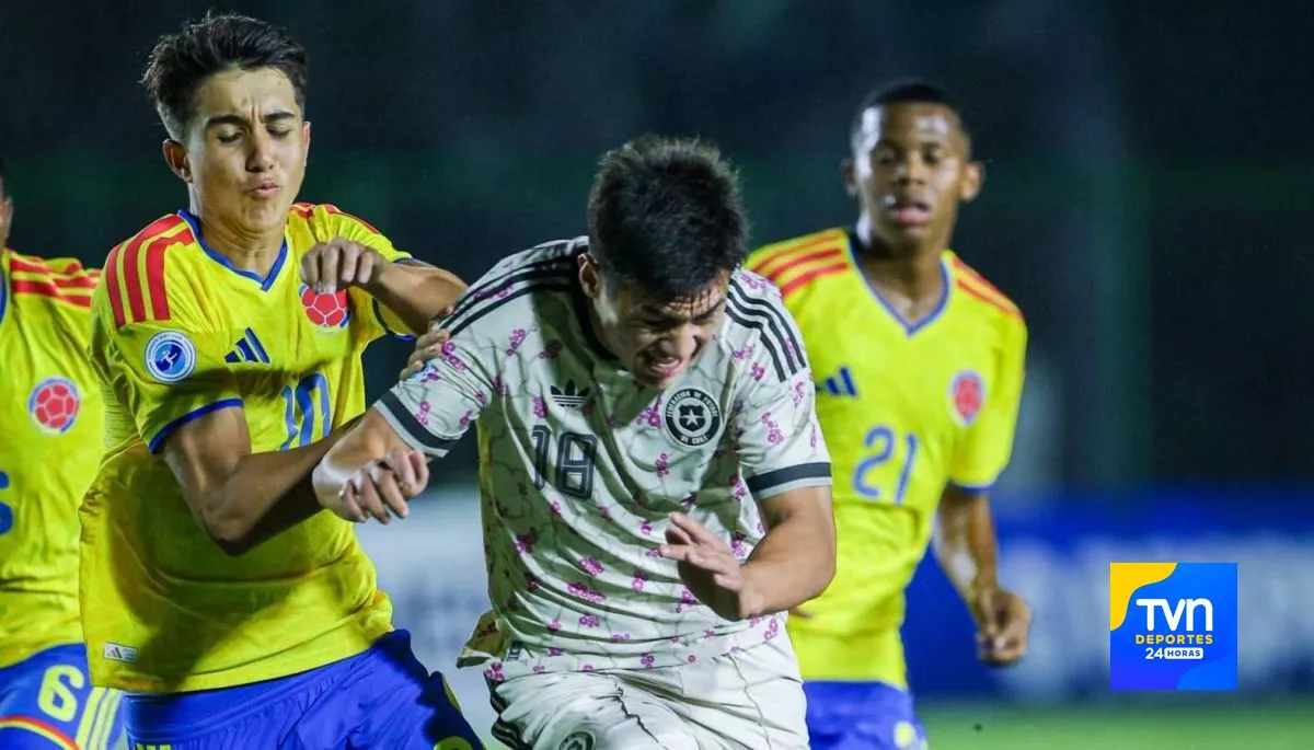 RT @24HDeportesTVN: Chile cayó ante Colombia: así quedó la tabla del Sudamericano Sub 17