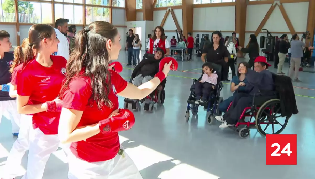 Paradeportistas regionales se reunieron en gimnasio de Teletón