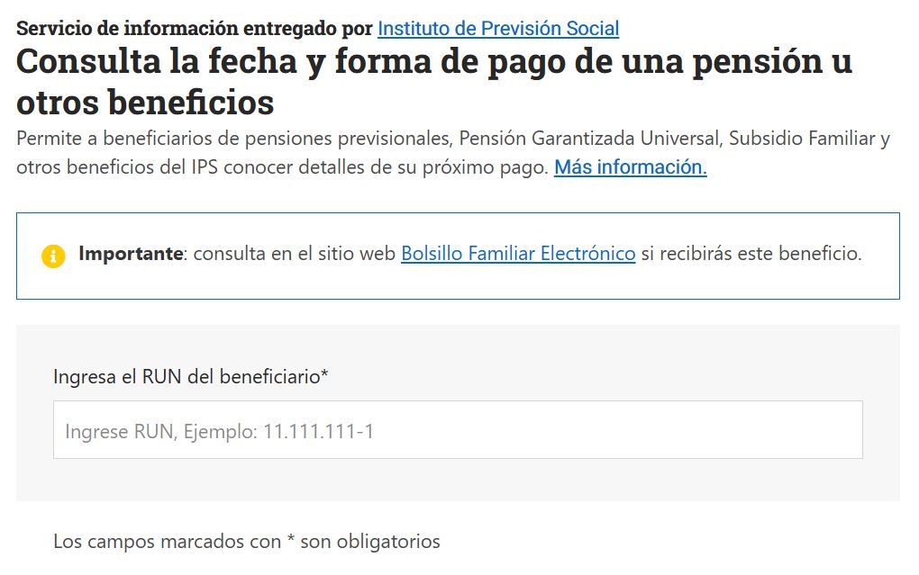 PGU: consulta con tu RUT cuándo recibirás tu pago