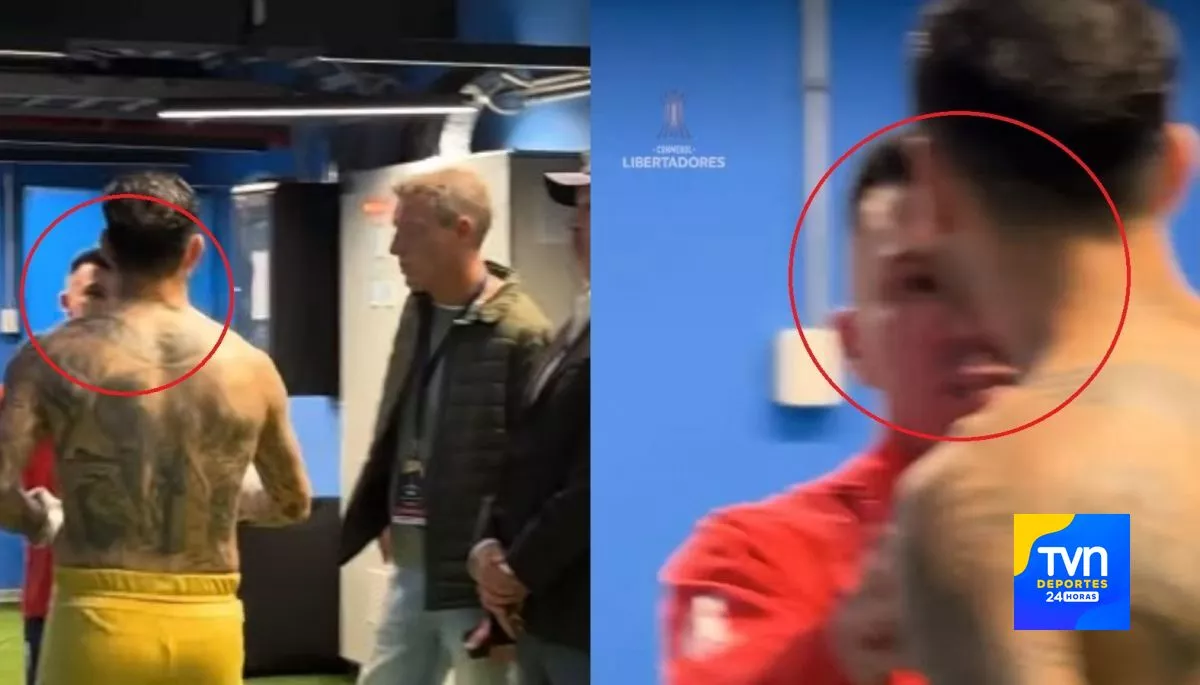 Gary Medel y Leandro Paredes intercambiaron camisetas tras debut en Copa Libertadores