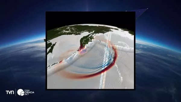 Imagen satelital SWOT.