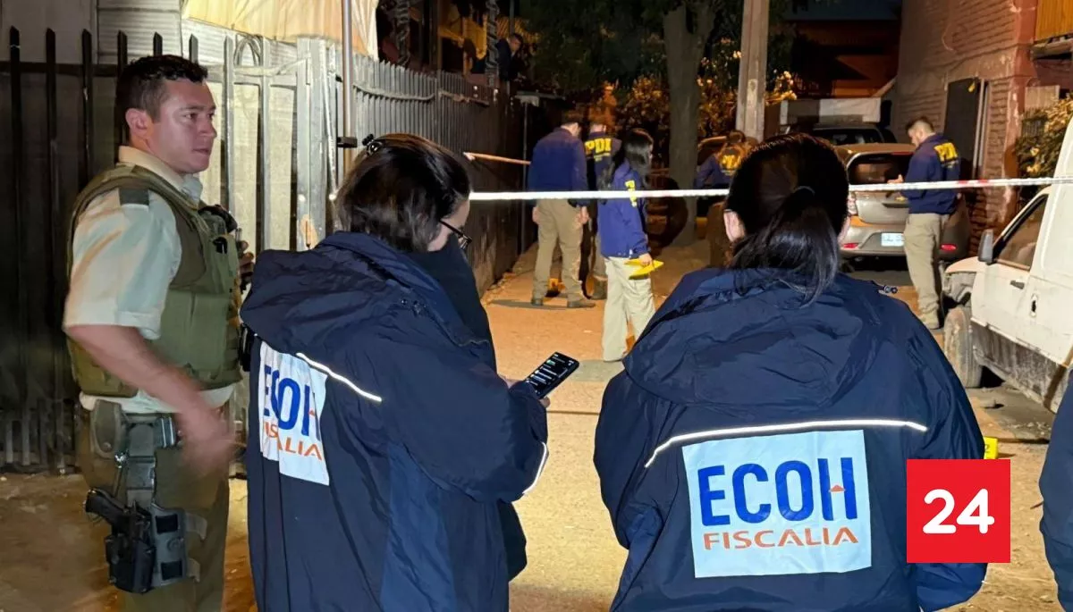 Hombre murió y otro se encuentra herido de gravedad tras balacera en Conchalí