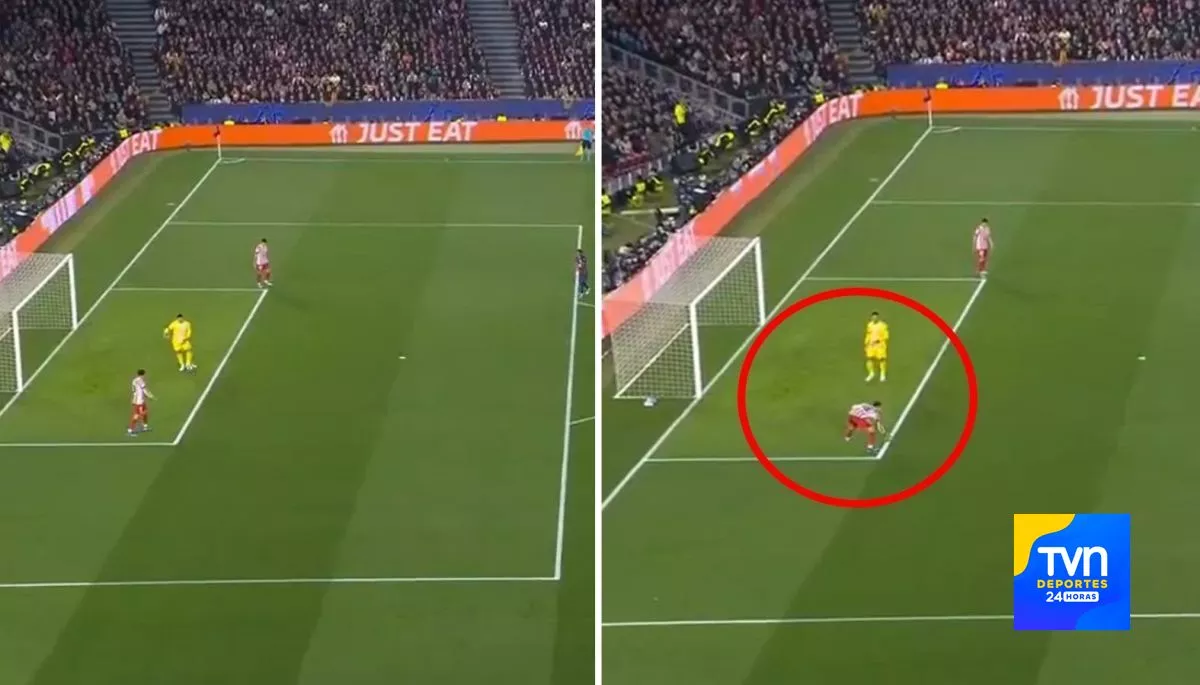 RT @24HDeportesTVN: La jugada que desató la furia del Barça en Champions: reclamo formal a la UEFA