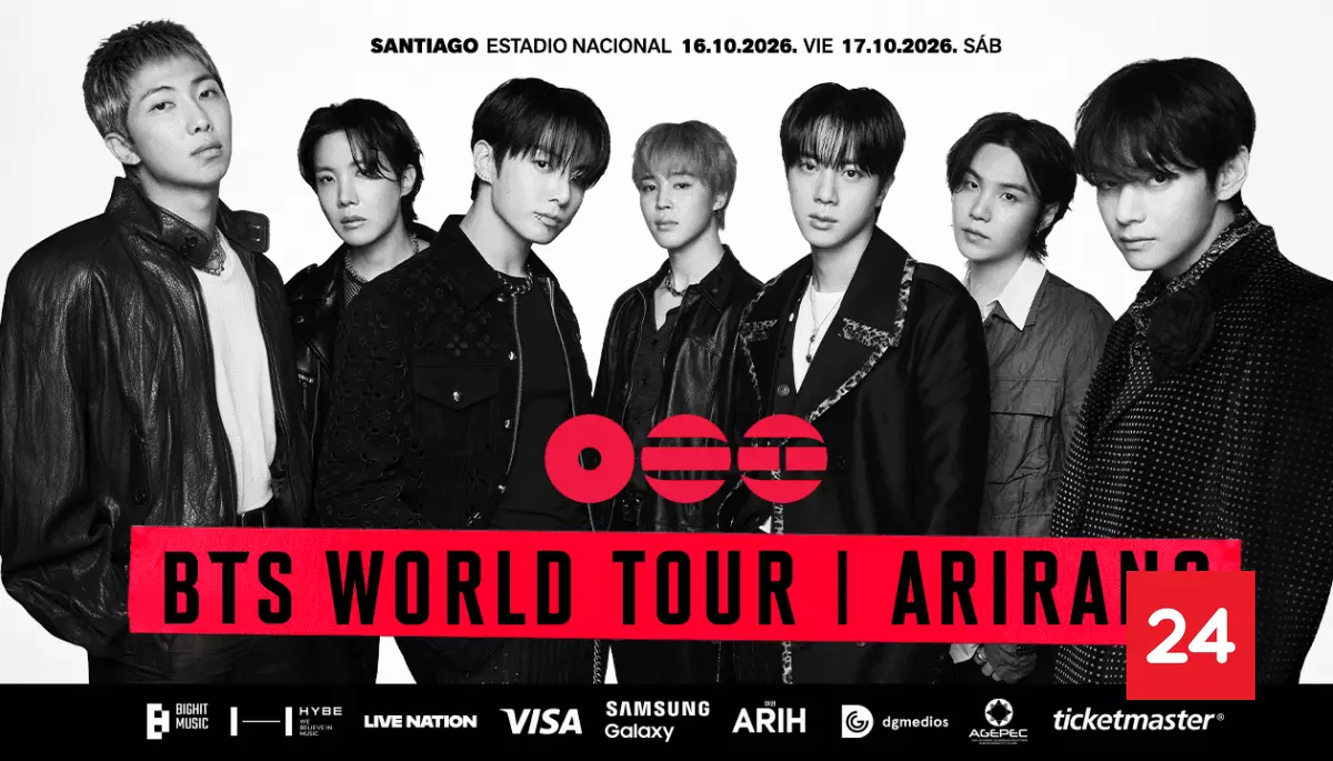 ✨ #Tendencias 

BTS en Chile: A qué hora comienza la venta general de entradas y los precios