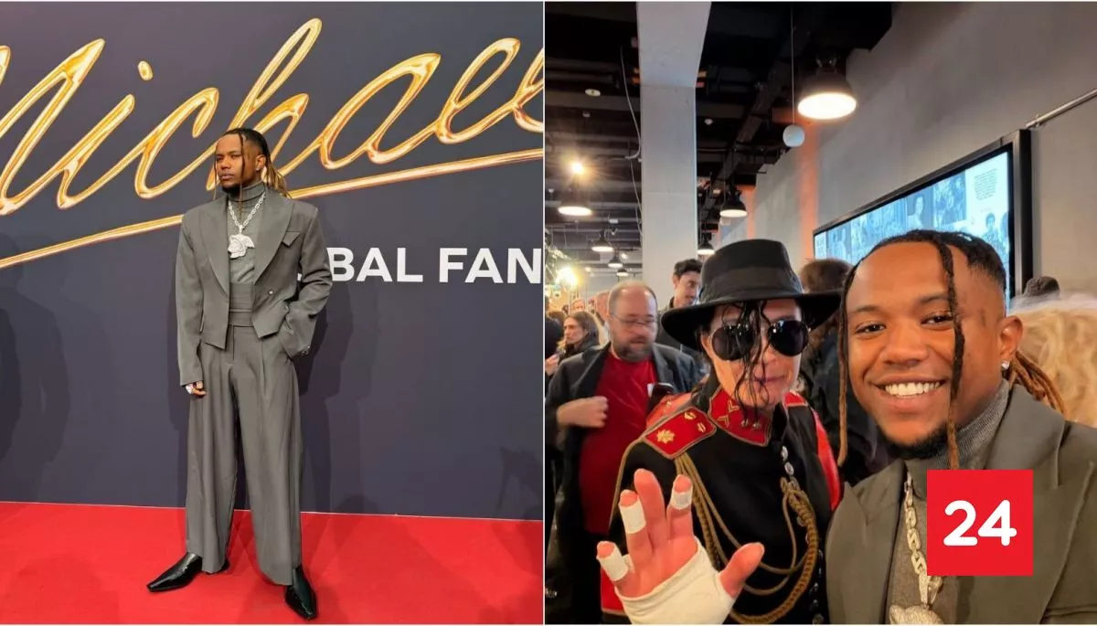 Polimá Westcoast asiste a la Avant Premiere de Michael Jackson en Alemania