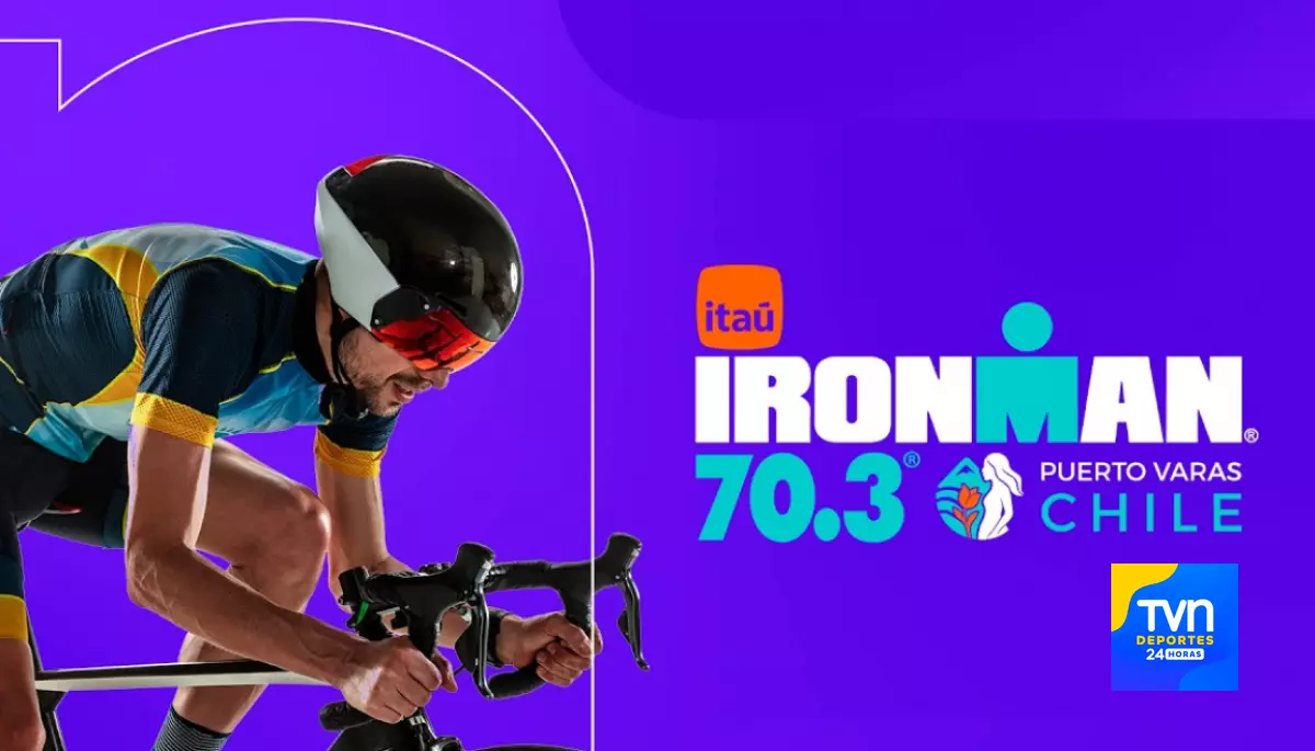 Sigue EN VIVO el IRONMAN 70.3 de Puerto Varas: transmite TVN