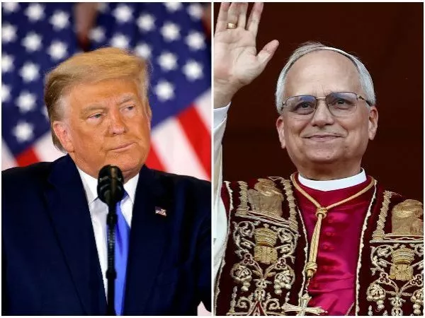 presidente Trump apunta contra el papa León XIV