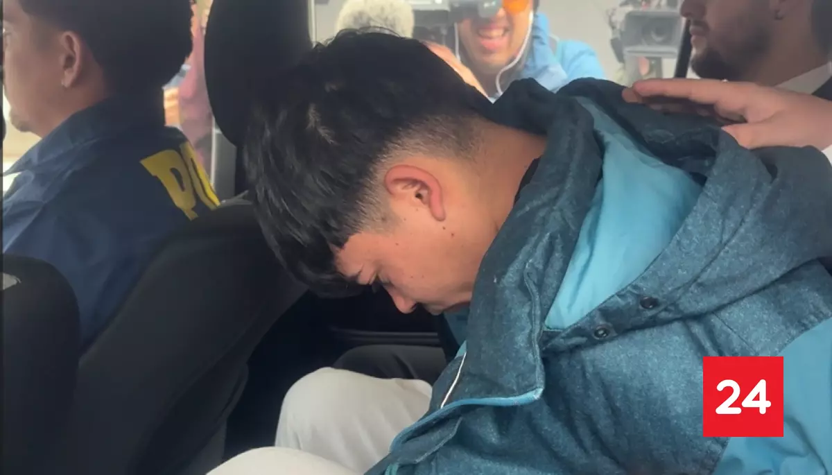 "¿Estas arrepentido?": el gesto de Emanuel Ochoa tras detención por crimen de Francisca Millahual