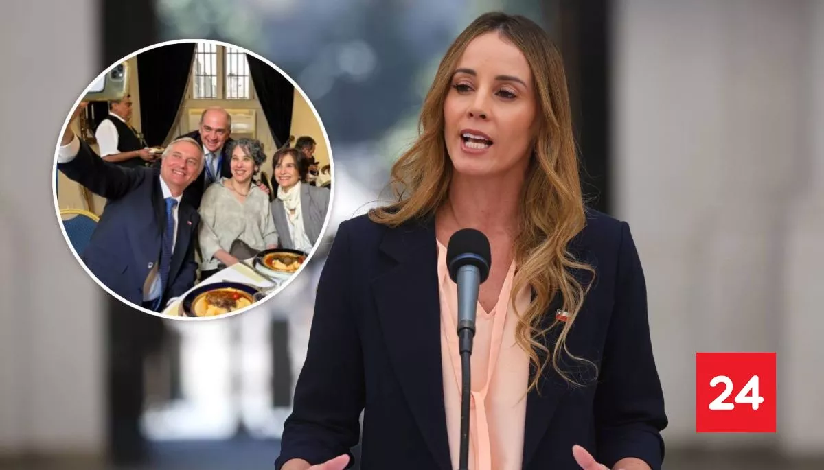 ⭕️ #Ahora24H 

Ministra Sedini y polémica por almuerzo de Presidente Kast en La Moneda: 