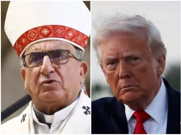 Fernando Chomalí y Donald Trump