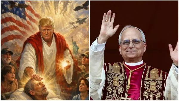 presidente Trump apunta contra el papa León XIV