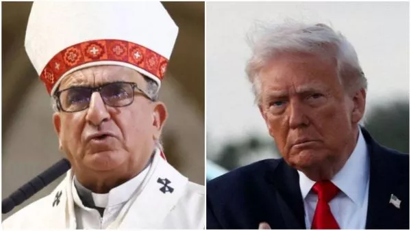 Fernando Chomalí y Donald Trump