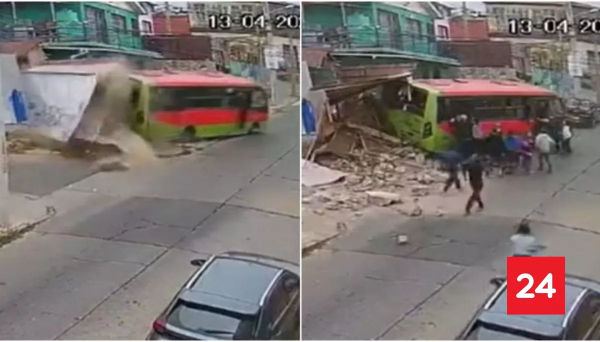 #Regiones 

VIDEO: Microbús chocó contra vivienda y dejó 7 personas lesionadas en Valparaíso

Más detalles ⬇️