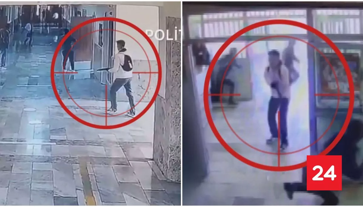 VIDEO del tiroteo: ex alumno llega con escopeta y deja 16 heridos en Turquía