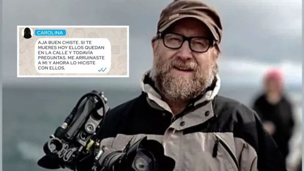 La extraña discusión de Eduardo Cruz-Coke con la madre de sus hijos