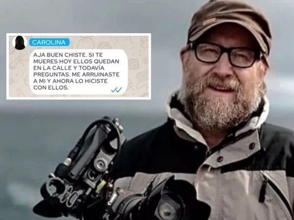 La extraña discusión de Eduardo Cruz-Coke con la madre de sus hijos