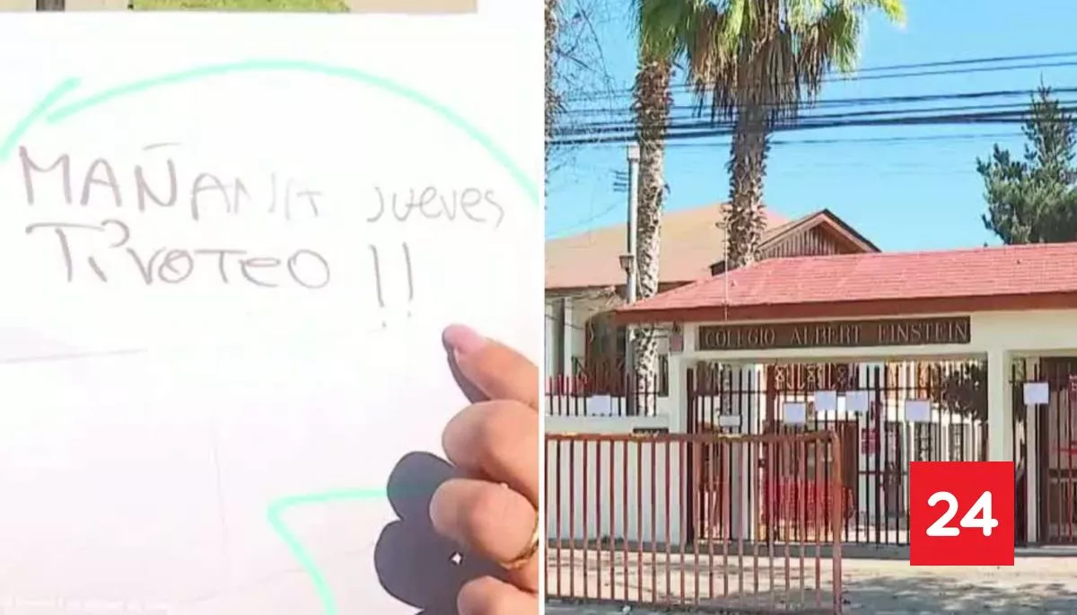 Polémica en La Serena: suspenden a alumno por amenaza de tiroteo y familia acusa falta de proceso