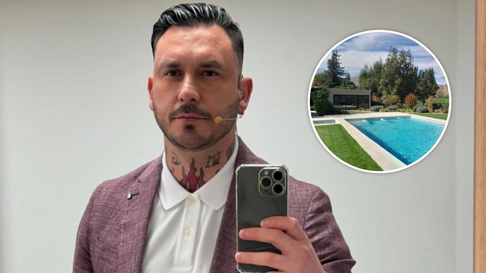 Mauricio Pinilla y su casa que se fue a remate