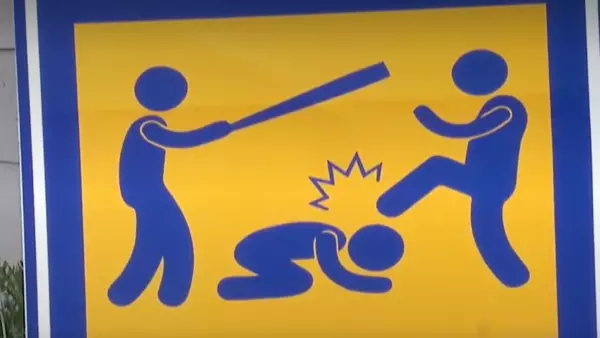 El polémico letrero que instalaron vecinos de Linares para advertir a delincuentes