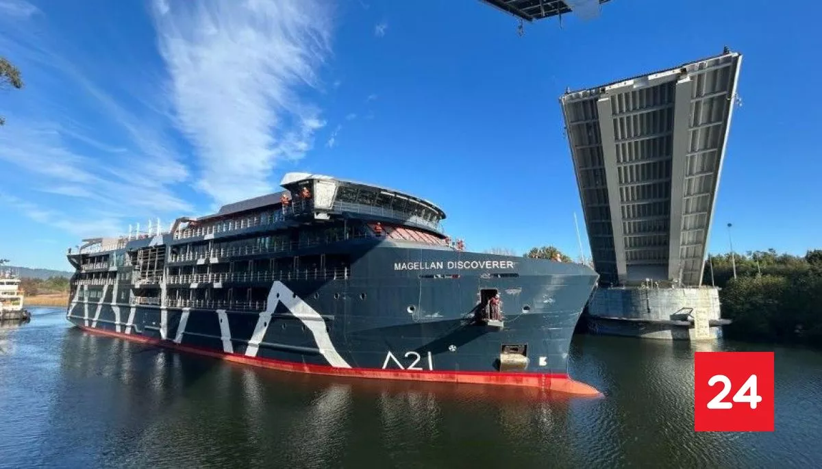 Magellan Discoverer: el primer crucero híbrido fabricado en Chile completó su recorrido en Valdivia
