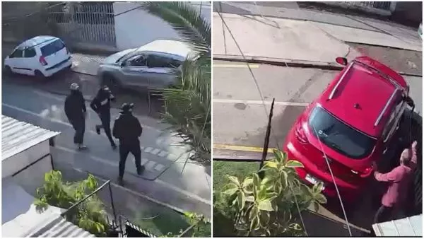 Adulto mayor sufrió violento turbazo en Pedro Aguirre Cerda a plena luz del día
