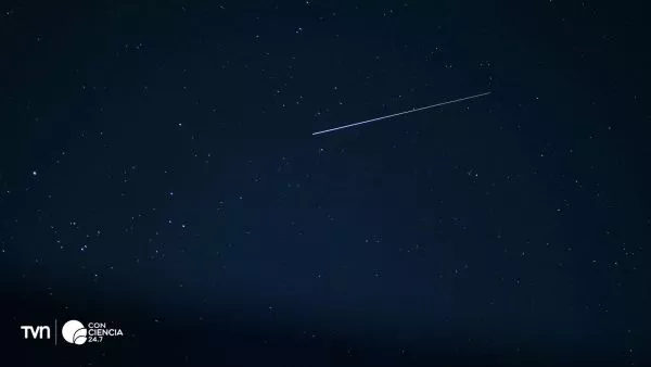 Lluvia de meteoros Líridas.