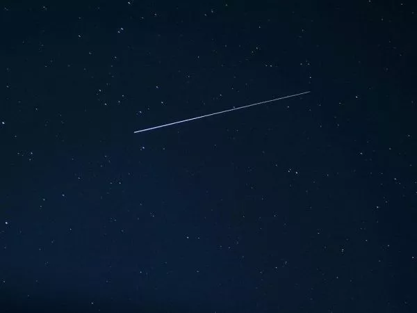 Lluvia de meteoros Líridas.