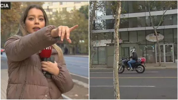 Motochorro interrumpió despacho de 24 Horas