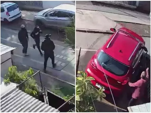 Adulto mayor sufrió violento turbazo en Pedro Aguirre Cerda a plena luz del día