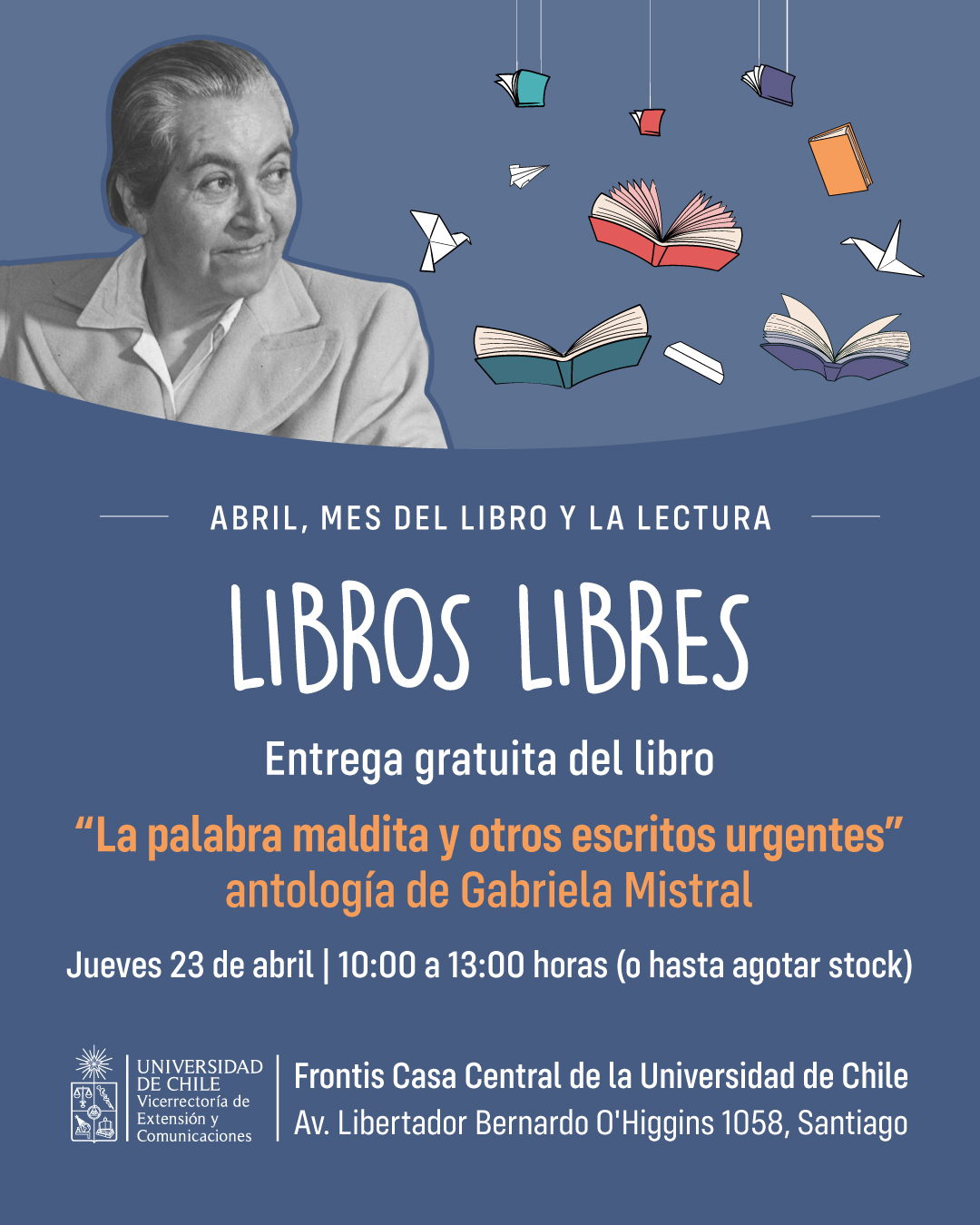Libros Gabriela Mistral Universidad de Chile