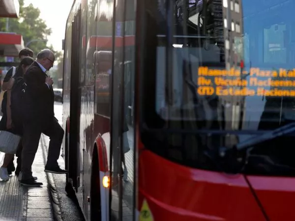 Buses RED en la Maratón de Santiago