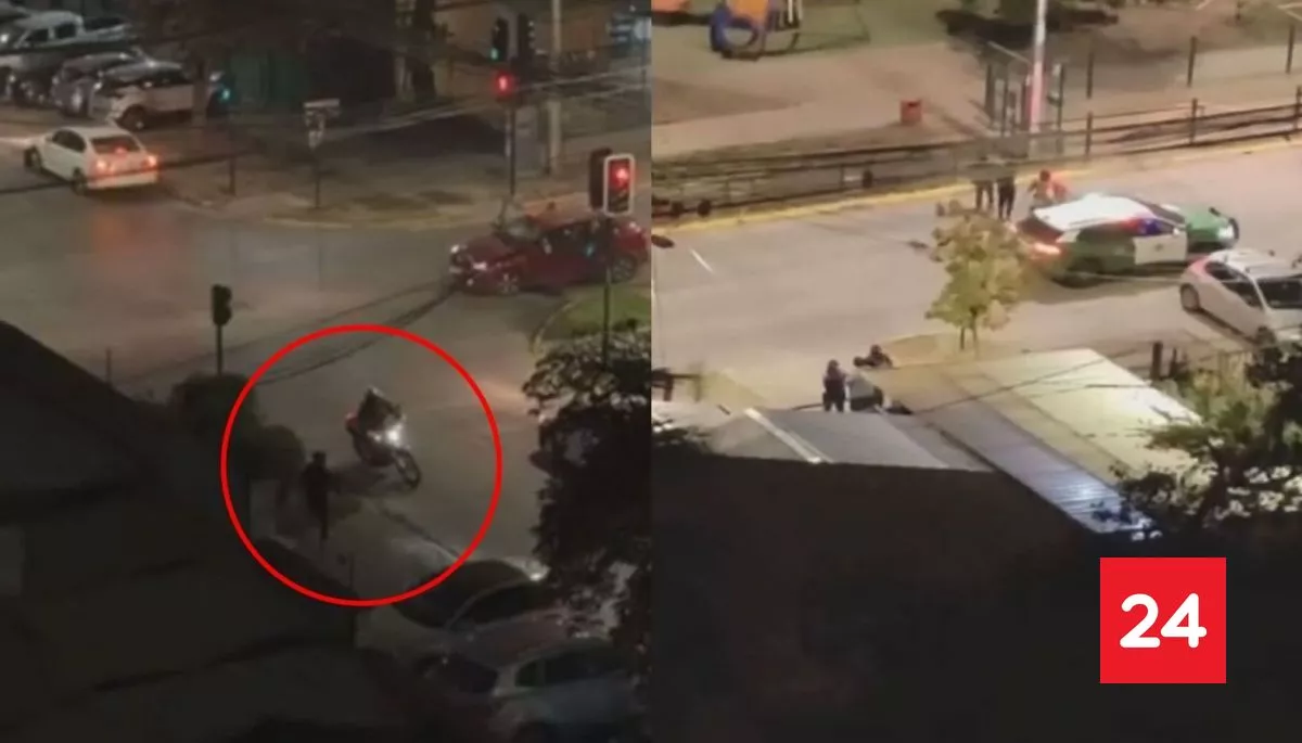 Carabineros detuvo a dos sujetos en Macul luego de extensa persecución policial