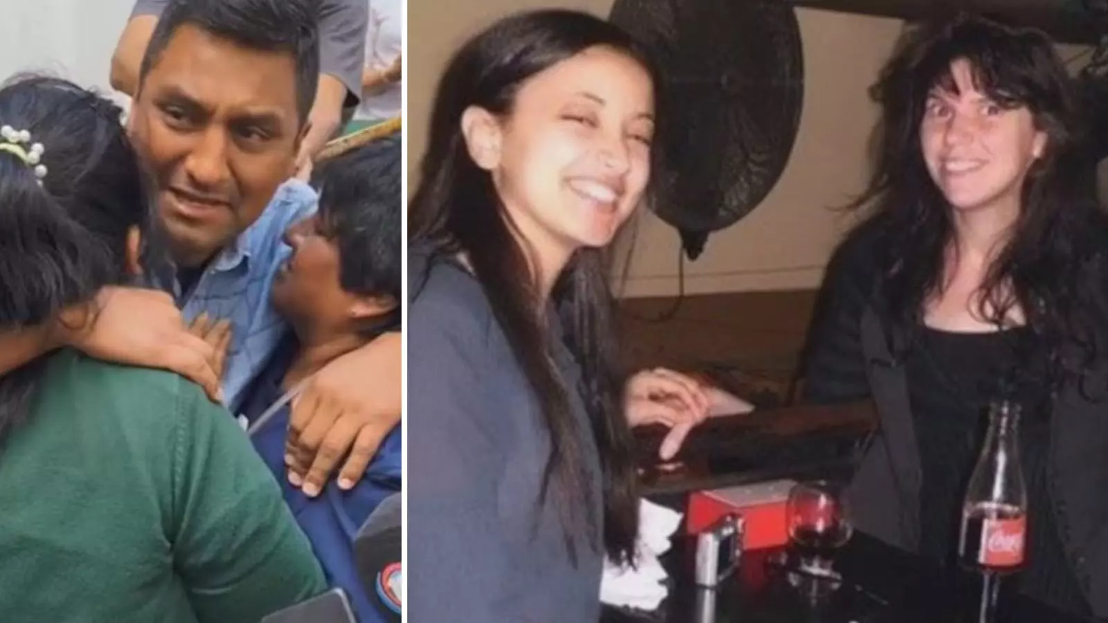 Hombre siendo liberado luego de 11 años en la cárcel trs ser absuelto del crimen de dos turistas francesas