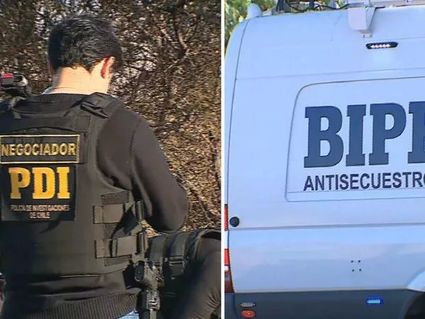 PDI realizando peritajes por secuestro de empresario de 84 años