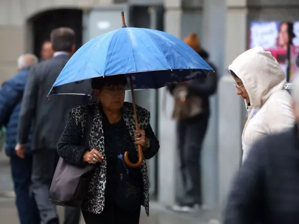 Las regiones donde se proyectan lluvias 