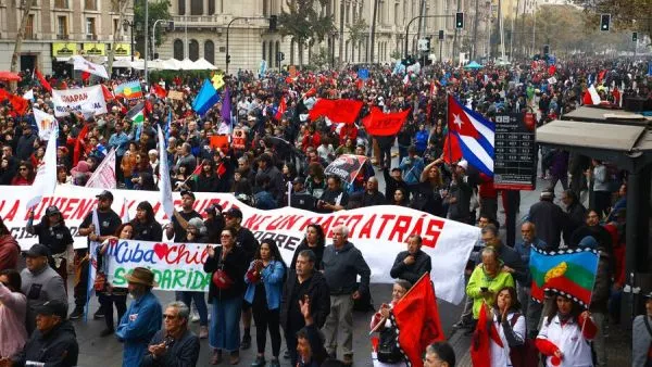 Marcha CUT por el día del trabajador