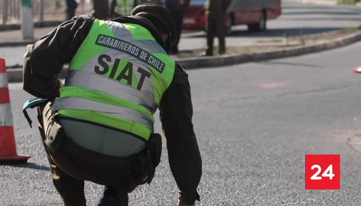 Motorista muere tras colisión con bus RED en Puente Alto