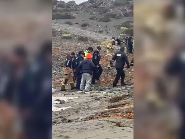 Rescatan con vida a médico en Caleta Chañaral de Aceituno