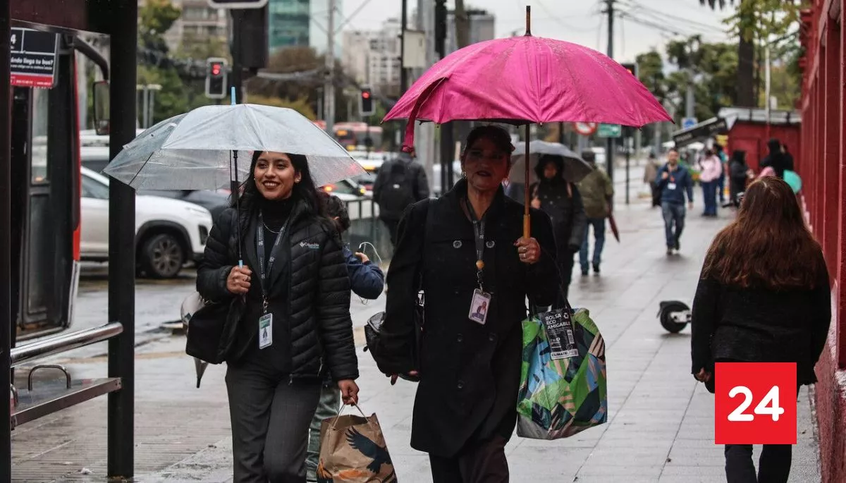 Lluvia en Santiago: cuándo vuelven las precipitaciones a la región Metropolitana