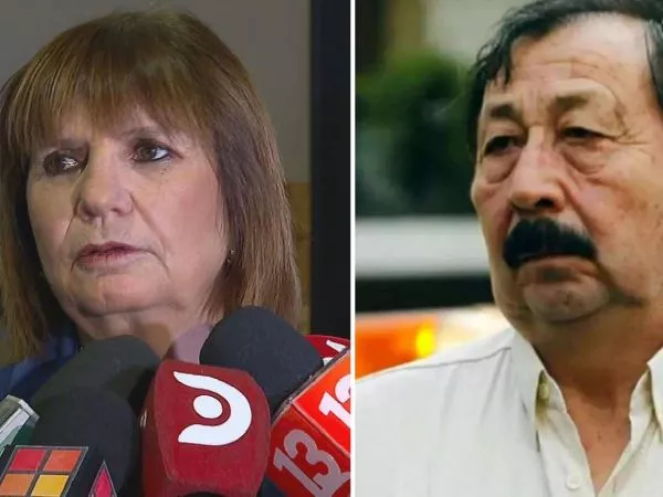 Patricia Bullrich y Galvarino Apablaza