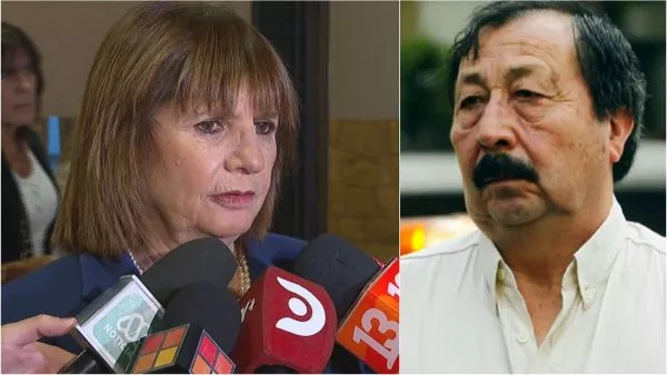 Patricia Bullrich y Galvarino Apablaza