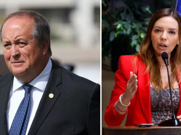 Ángel Valencia y Camila Flores